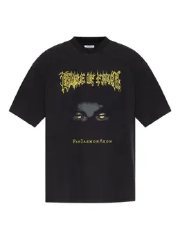 VETEMENTS: Футболка с принтом 