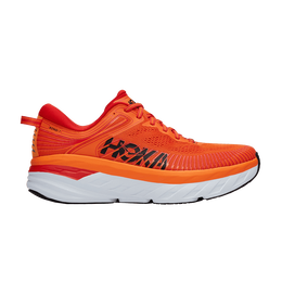 HOKA: Оранжевые кроссовки 
