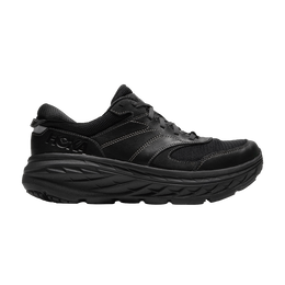 HOKA: Чёрные кроссовки 