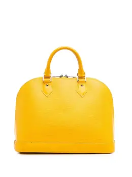 Louis Vuitton Pre-Owned: Жёлтая сумка 
