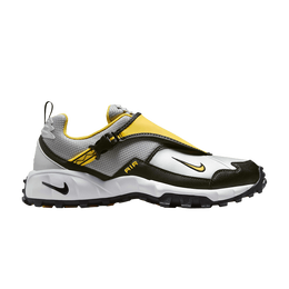 Nike: Серебристые кроссовки  Air