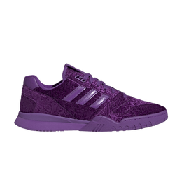 Adidas: Фиолетовые кроссовки 