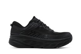 HOKA: Чёрные кроссовки 