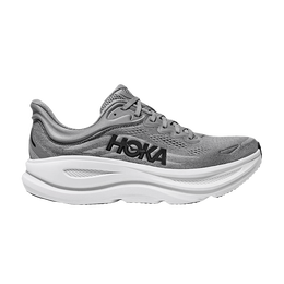 HOKA: Серые кроссовки 