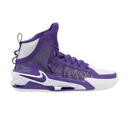 Nike: Фиолетовые кроссовки  Air Zoom