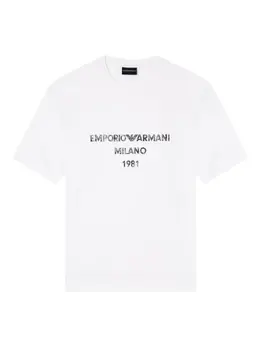 Emporio Armani: Футболка с принтом 