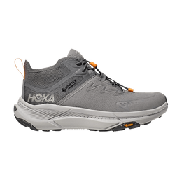 HOKA: Серые кроссовки 