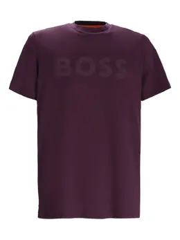 BOSS: Футболка с принтом 