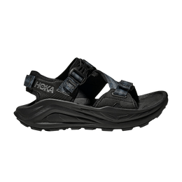 HOKA: Чёрные кроссовки 