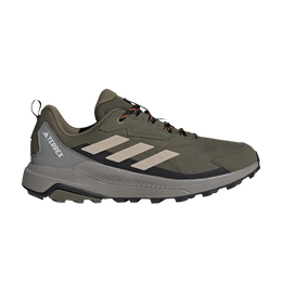 Adidas: Зелёные кроссовки  Terrex