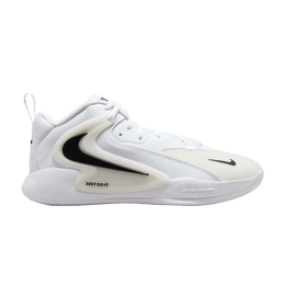 Nike: Белые кроссовки  Air Zoom