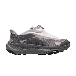 HOKA: Серые кроссовки 