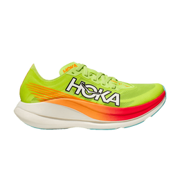 HOKA: Зелёные кроссовки 