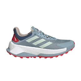 Adidas: Зелёные кроссовки  Terrex