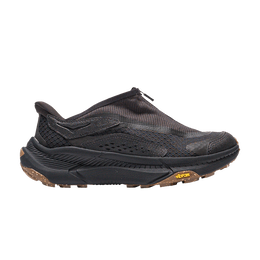 HOKA: Чёрные кроссовки 