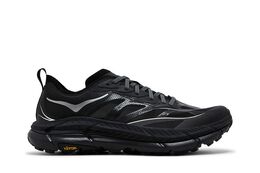 HOKA: Чёрные кроссовки 