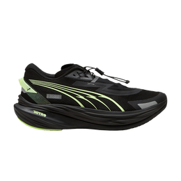 PUMA: Чёрные кроссовки  Deviate Nitro