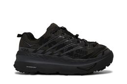 HOKA: Чёрные кроссовки 