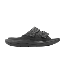 HOKA: Чёрные кроссовки 