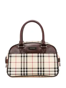 Burberry Pre-Owned: Коричневая сумка 