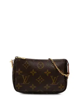 Louis Vuitton Pre-Owned: Коричневая сумка 