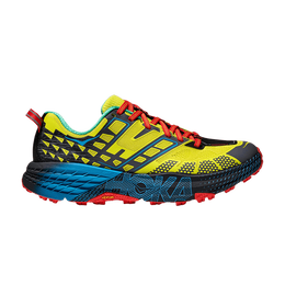 HOKA: Голубые кроссовки 
