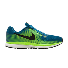 Nike: Голубые кроссовки  Air Zoom