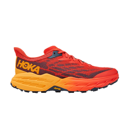 HOKA: Жёлтые кроссовки 