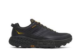 HOKA: Чёрные кроссовки 