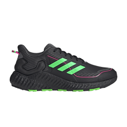 Adidas: Чёрные кроссовки 