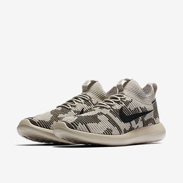 Nike: Коричневые кроссовки  Roshe Two Flyknit