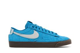 Nike: Голубые кроссовки  Blazer Low
