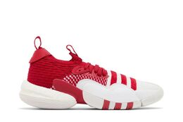 Adidas: Красные кроссовки 