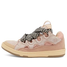 Lanvin: Розовые кроссовки  Curb