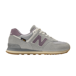 New Balance: Серые кроссовки  574