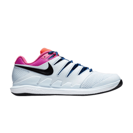 Nike: Голубые кроссовки  Air Zoom
