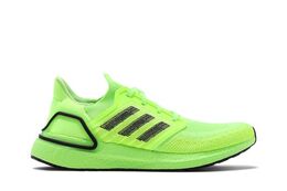 Adidas: Зелёные кроссовки  UltraBoost 20