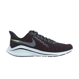 Nike: Бордовые кроссовки  Air Zoom Vomero 14