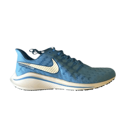Nike: Голубые кроссовки  Air Zoom Vomero 14