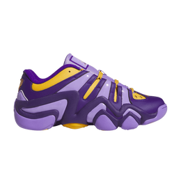 Adidas: Фиолетовые кроссовки  Crazy