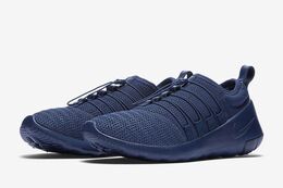 Nike: Синие кроссовки 