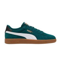 PUMA: Зелёные кроссовки  Smash