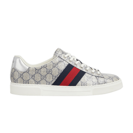 Gucci: Бежевые кроссовки  GG Supreme