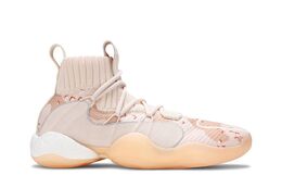 Adidas: Оранжевые кроссовки  Crazy BYW