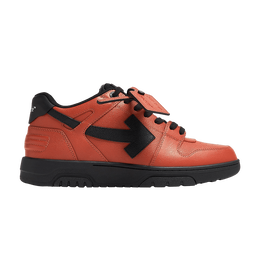 Off-White: Оранжевые кроссовки  Out of Office