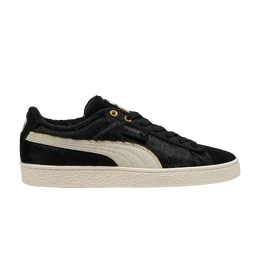 PUMA: Чёрные кроссовки  Suede