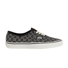 Vans: Чёрные кроссовки  Authentic