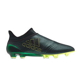 Adidas: Зелёные кроссовки  X
