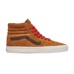 Vans: Коричневые кроссовки  Sk8-Hi