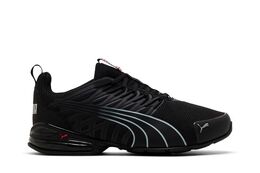 PUMA: Чёрные кроссовки 